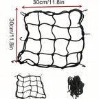 1 Motorcycle Luggage Rack, Helmet Net Pocket, Portable Storage, Car Luggage Net, Universal Shelf, Rope Net, Helmet Net, Bicycle