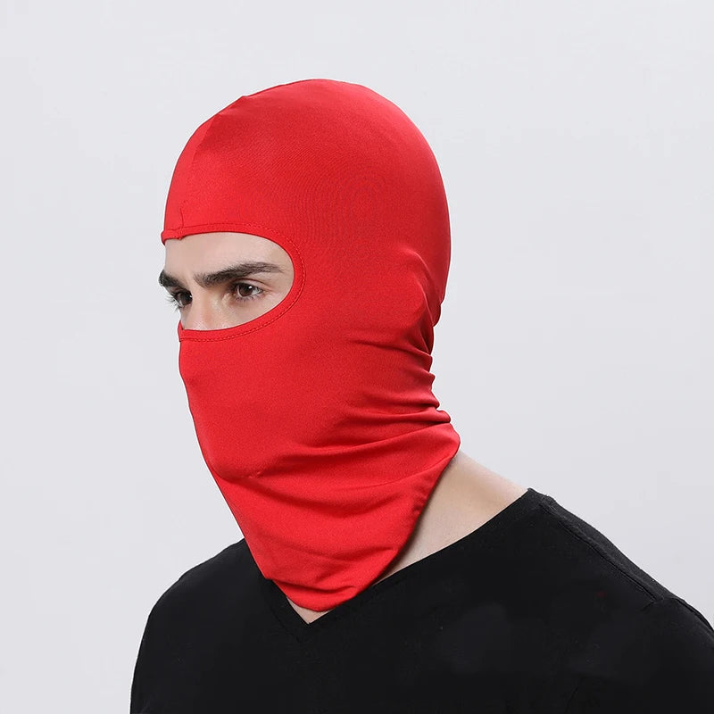 Balaclava Breathable Motorcycle Face Mask Headgear Helmet Liner Windproof Sunscreen Motorbike Cycling Sports Moto Accessories