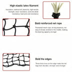 1 Motorcycle Luggage Rack, Helmet Net Pocket, Portable Storage, Car Luggage Net, Universal Shelf, Rope Net, Helmet Net, Bicycle