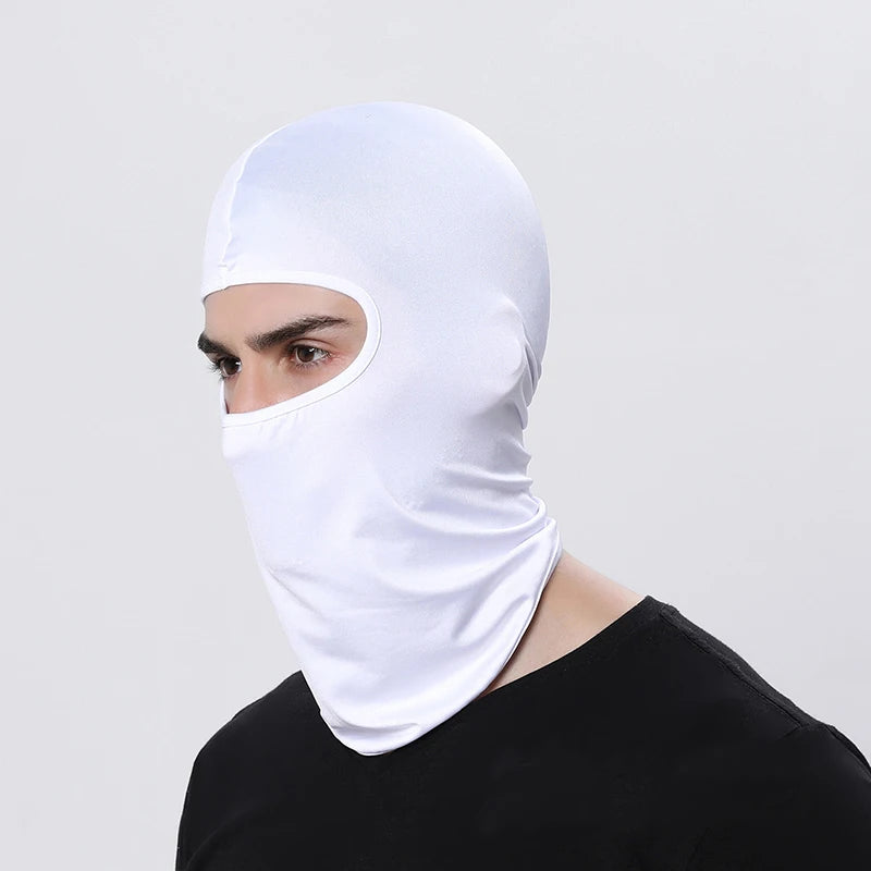 Balaclava Breathable Motorcycle Face Mask Headgear Helmet Liner Windproof Sunscreen Motorbike Cycling Sports Moto Accessories
