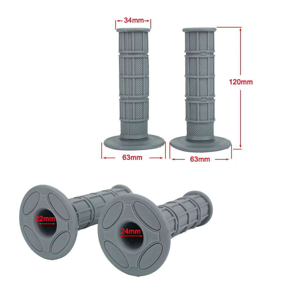 22Mm 24Mm Universal Motorbike Motorcycle Handlebar Parts Grip for Yamaha KTM Honda Suzuki Motocross Moto Dirt Pit Bike Grips