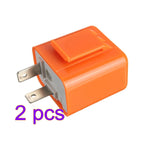 12V 2 Pin LED Flasher Frequency Relay Turn Signal Indicator Motorcycle Motorbike Fix Motorcycle Flasher Multiple Protection Safe