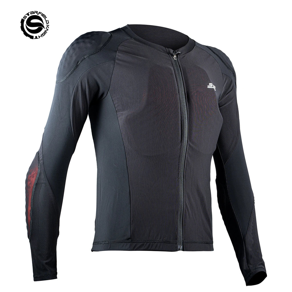 Motorcycle Armor Jacket Moto Full Body Soft Armor Racer Riding Protective Top Breathable Motocross Back Shoulder Protector Gear
