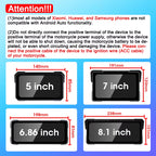 Motorcycle Display Screen Carplay Moto Navigation Portable Digital Dashboard Motobike Android Auto Waterproof BT Monitor