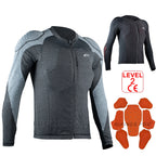 Motorcycle Armor Jacket Moto Full Body Soft Armor Racer Riding Protective Top Breathable Motocross Back Shoulder Protector Gear