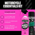 Kit Nettoyage Moto De Base - Kit Entretien Moto Pour Le Nettoyage Des Motos- Comprend Un Nettoyant Moto, Protection Moto Et Plus, Clear, Taille Unique