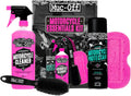 Kit Nettoyage Moto De Base - Kit Entretien Moto Pour Le Nettoyage Des Motos- Comprend Un Nettoyant Moto, Protection Moto Et Plus, Clear, Taille Unique