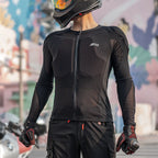 Motorcycle Armor Jacket Moto Full Body Soft Armor Racer Riding Protective Top Breathable Motocross Back Shoulder Protector Gear